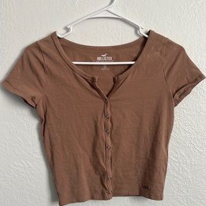 Hollister, Baby Tee, Size Small